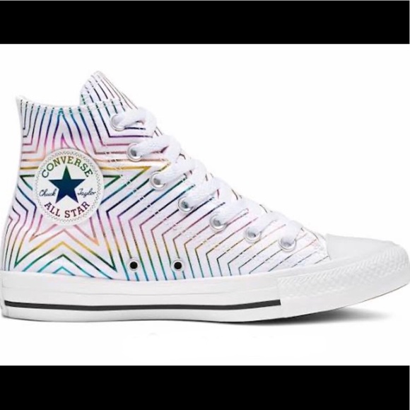 Converse Shoes - Converse All Star Metallic Rainbow 🌈 sneakers